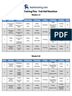 12 Week Trail Half Marathon Training Plan V2