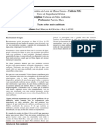 Racionamento de água: um alerta para a sustentabilidade