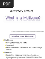 What Is A Multiverse - Guy Steven Needler