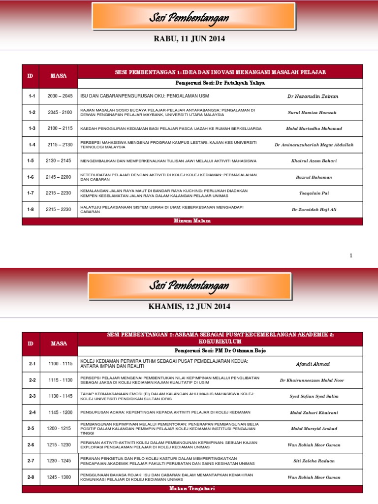 Spark Program Book v2 | PDF