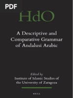 A Descriptive and Comparative Grammar of Andalusi Arabic