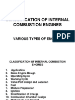 Classification of IC Engines
