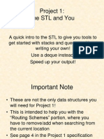 STL Quickstart Guide for Project 1: Stack, Queue & Deque