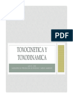 Toxocinetica y Toxodinamica Clase3
