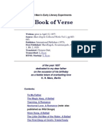 A book of verse