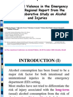 Alcohol and Violence in the Emergency Room