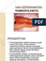 Asuhan Keperawatan Thrombophlebitis