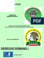 Guía de Derecho Romano I