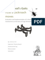 A Hexapod S Gaits How A Cockroach Moves PDF