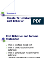 Cost Behavior