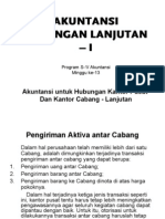 Pertemuan 13 Hubungan Pusat&Cabang Khusus