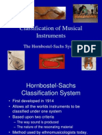 Honrbostel and Sachs System 2014 