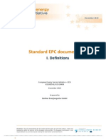 Standard EPC Documents: I. Definitions