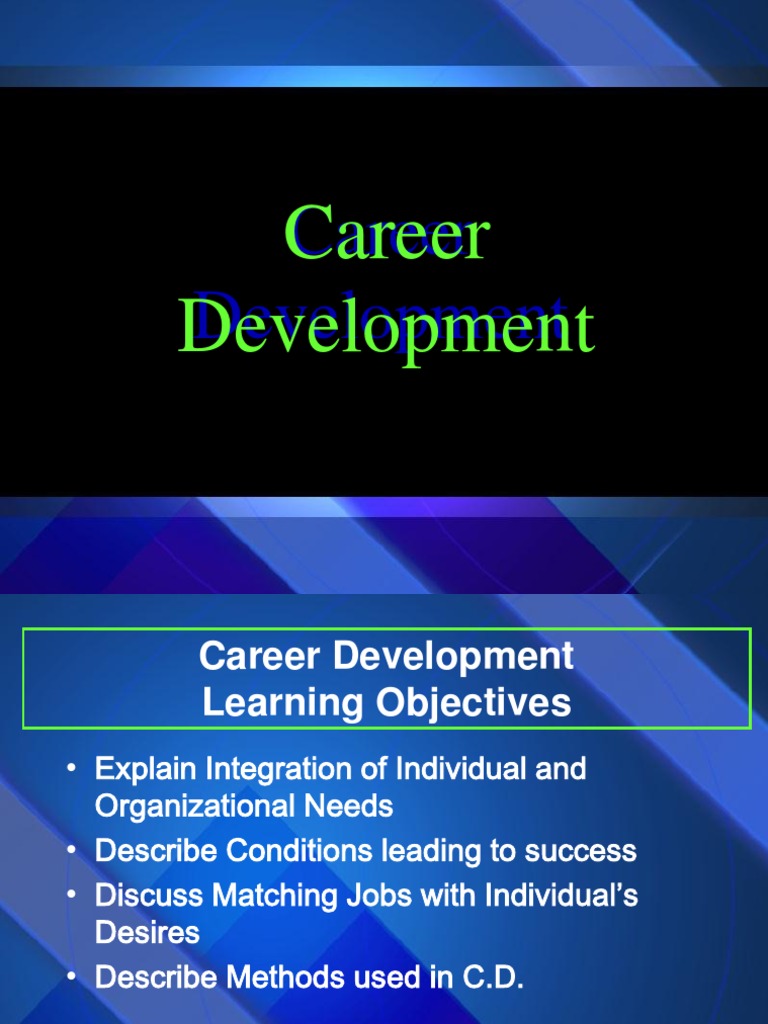 Career Development Strategies Explained | PDF | Harvard Business School ...
