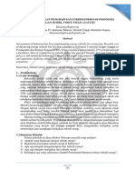 Analisis Kebijakan Subsidi Energi Indonesia Dengan Model Force Field Analysis