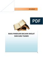 Buku Panduan Sholat Dan Tajwid