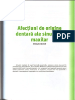 Afectiuni de Origine Dentara Ale Sinusului Maxilar