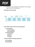 Line and Load Regulation Explained | PDF | Electrical Circuits | Voltage