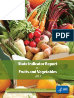 State Indicator Report Fruits Vegetables 2013