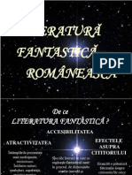 Literatura Fantastica Romaneasca