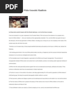 David Lane the White Genocide Manifesto