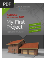 Download AutoCAD Architecture 2015 Tutorial eBook Metric version by Attila G Horvth SN229734260 doc pdf