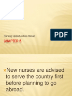 Nursing Opportunities and Requirements Abroad
