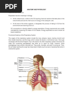 Anatomy and Physiology