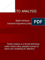 Pareto Analysis: Başak Karakaya Industrial Engineering Department