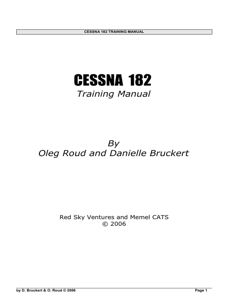 CESSNA 182 MAINTENANCE MANUAL PDF intelligence overview