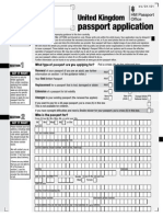 What Type of Passport Are You Applying For? Put A Cross (X) in The Relevant Box