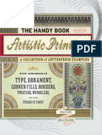 The Handy Book of Artistic Printing, Collection of Letterpress Examples