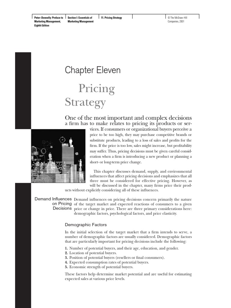 Pricing Strategy Chapter Eleven Pdf Retail Prices