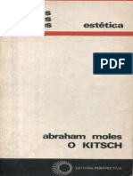Abraham Moles - O Kitsch. a Arte Da Felicidade. [POR]