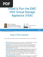 Install & Running An EMC VNX VSA v2.0