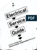 Service Manual Datsun Electrical Service Guide