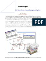 White Paper: What Your Smart Grid Needs From A Power Management System