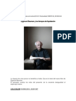 Zigmunt Bauman y Los Tiempos de Liquidación