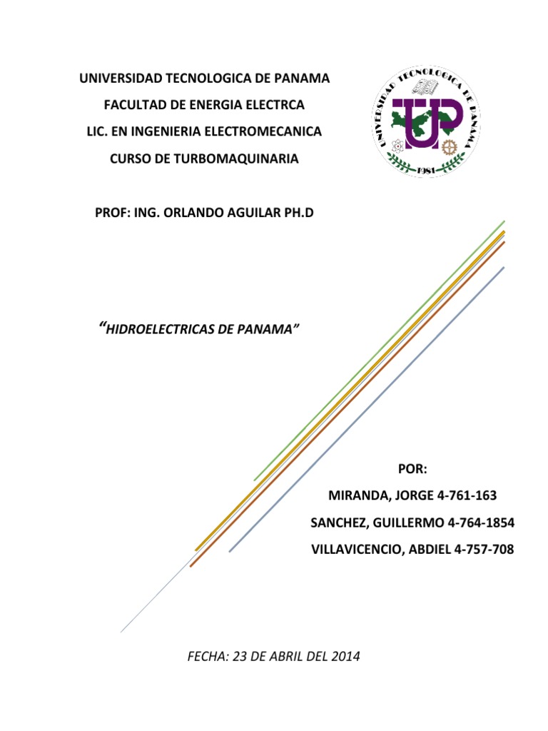 Hidroelectricas de Panama PDF Panamá Represa