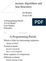 Cache-Conscious Algorithms and Data Structures