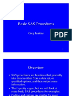 SAS Basic Procs
