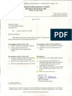 USDC MD ECF 39 - 2014-06-13 - Taitz V Colvin - Deficiency Return Letter - D.md. - 1-13-Cv-01878 - 39