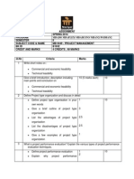 Project Management Assignment Questions Cover Feasibility, Organization Types, Evaluation, Reporting and Risk