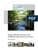 Design Bridges Culverts Wildlife Passage 122710