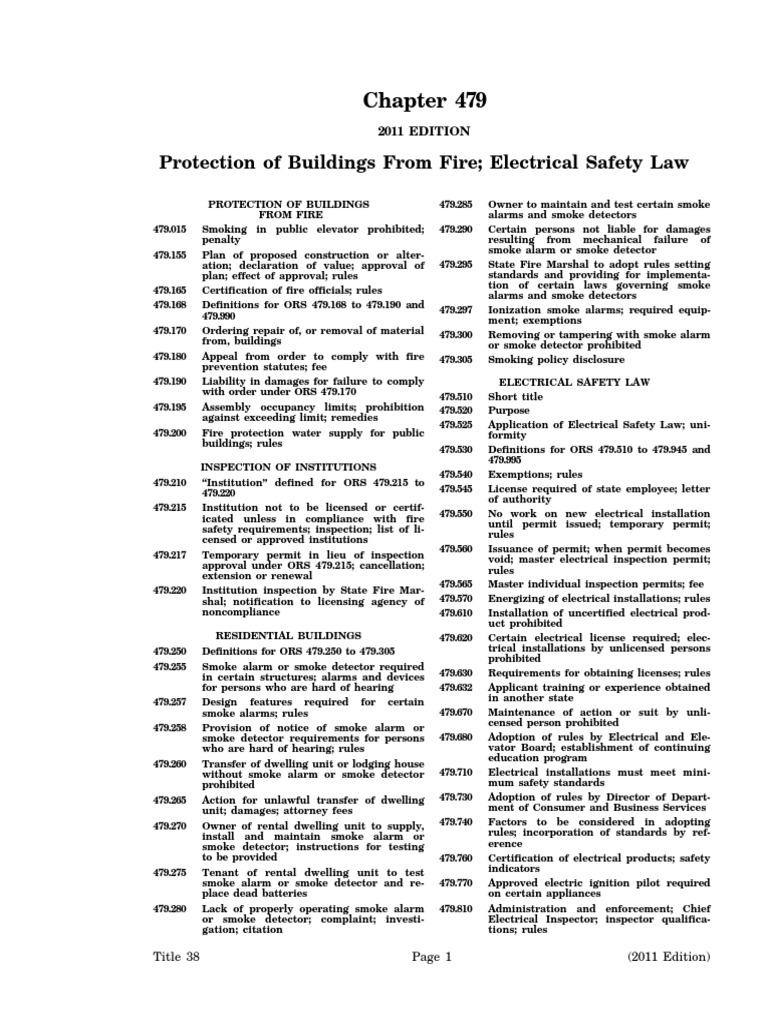 Oregon Revised Statutes Division 479 PDF Leasehold Estate Repeal