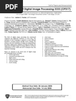 Applications of Digital Image Processing XXXI (OP317)