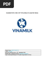 Marketing Strategy 4Ps - Vinamilk