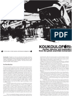 Koukoulofori:: Stories, Lessons, and Inspiration From The Greek Anarchist Movement