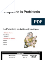 Etapas de La Prehistoria