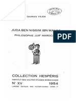 Juda Ben Nissim Ibn Malka Philosophe Juif Marocain
